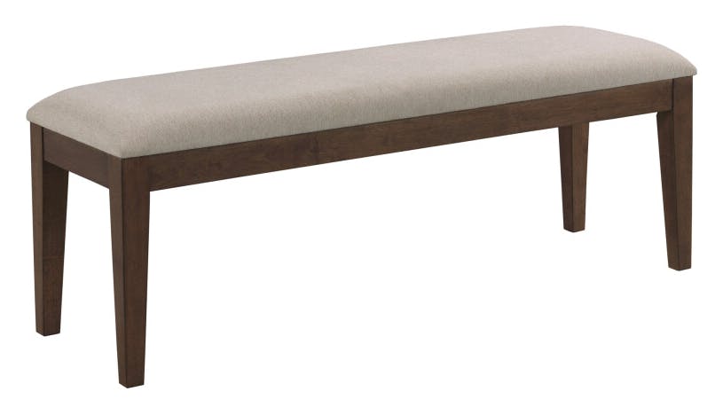Kincaid Furniture 317-480M Upholstered Dining Bench, Mocha Kincaid Furniture 317-480M Upholstered Dining Bench, Mocha