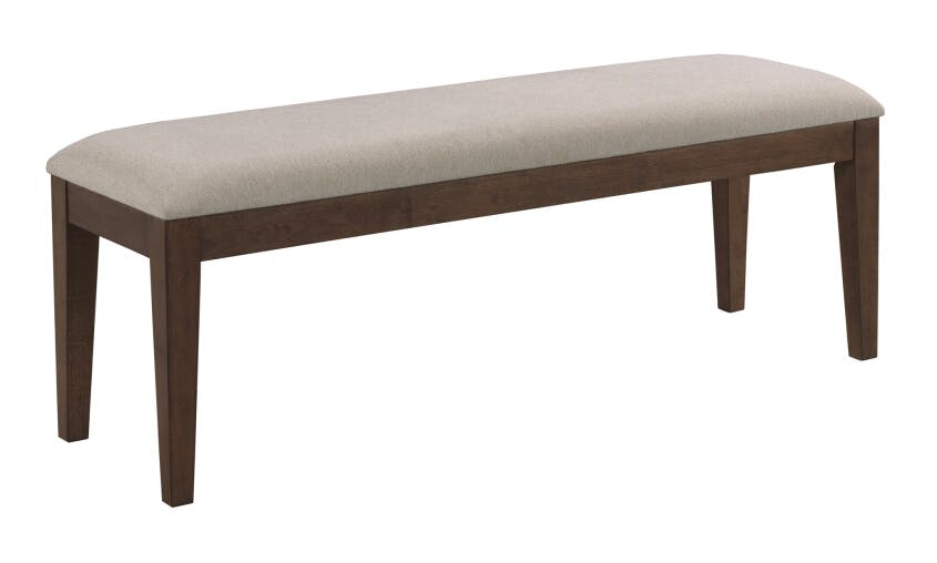 Kincaid Furniture 317-480M Upholstered Dining Bench, Mocha Kincaid Furniture 317-480M Upholstered Dining Bench, Mocha