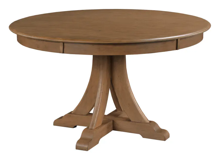Kincaid Furniture 317-706L 54" Round Quad Table, Latte Kincaid Furniture 317-706L 54" Round Quad Table, Latte