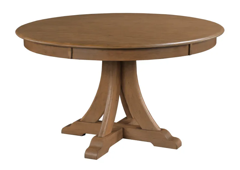 Kincaid Furniture 317-706L 54" Round Quad Table, Latte Kincaid Furniture 317-706L 54" Round Quad Table, Latte