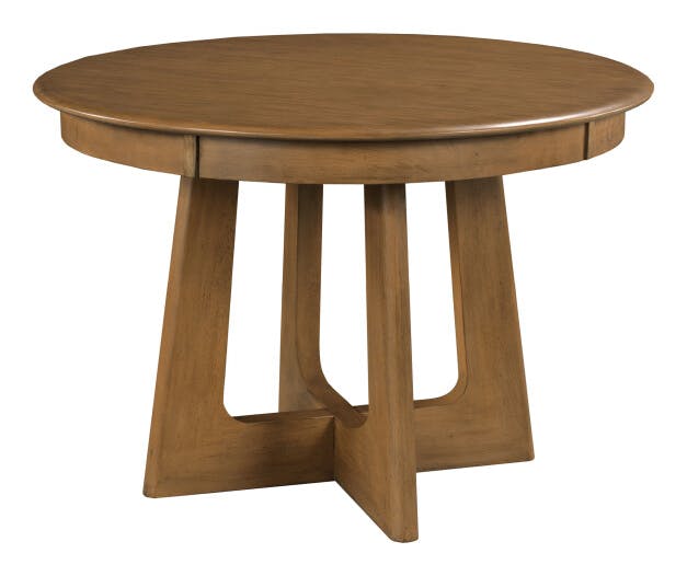 Kincaid Furniture 317-707L 44" Round Pedestal Table, Latte Kincaid Furniture 317-707L 44" Round Pedestal Table, Latte