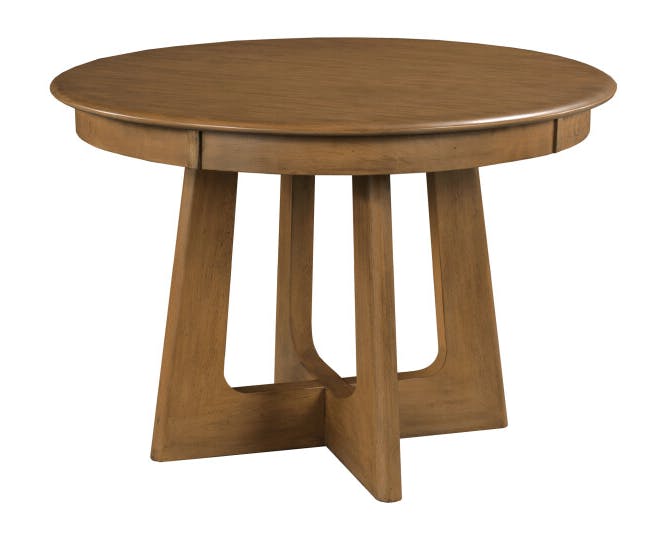 Kincaid Furniture 317-707L 44" Round Pedestal Table, Latte Kincaid Furniture 317-707L 44" Round Pedestal Table, Latte