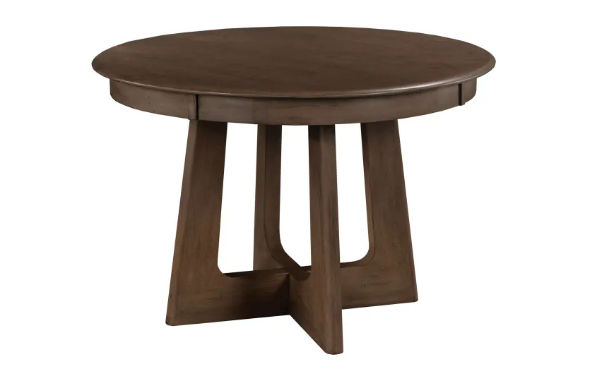 Kincaid Furniture 317-707M 44″ Round Pedestal Table, Mocha