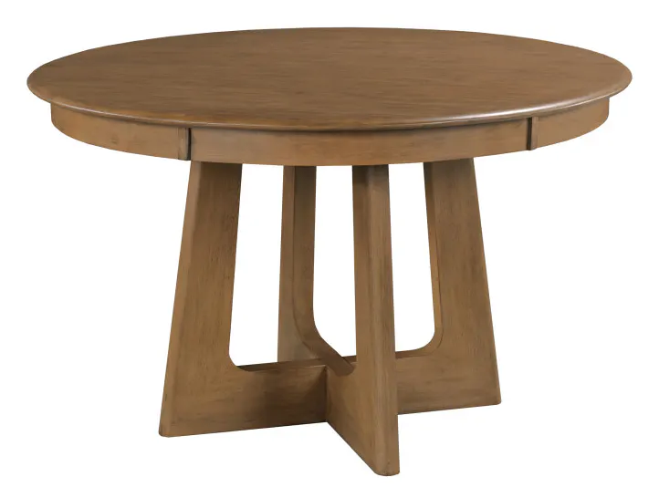 Kincaid Furniture 317-708L 54" Round Pedestal Table, Latte Kincaid Furniture 317-708L 54" Round Pedestal Table, Latte