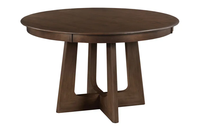 Kincaid Furniture 317-708M 54″ Round Pedestal Table, Mocha