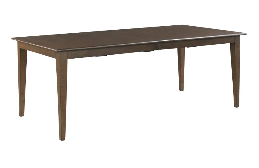 Kincaid Furniture 317-745M 80″ Rectangular Leg Table, Mocha
