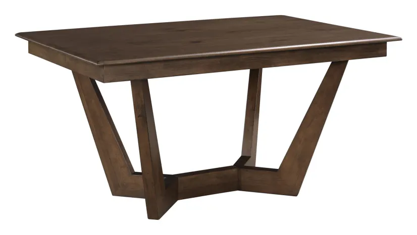 Kincaid Furniture 317-746MP 60" Rectangular Trestle Table Pkg, Mocha Kincaid Furniture 317-746MP 60" Rectangular Trestle Table Pkg, Mocha