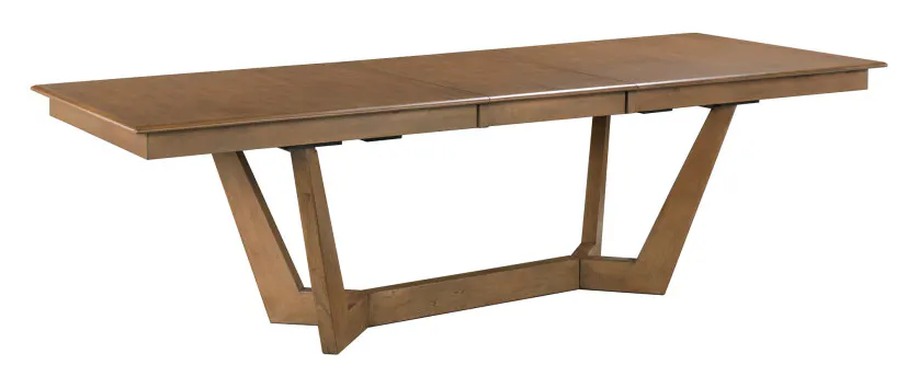 Kincaid Furniture 317-747LP 80" Rectangular Trestle Table Pkg, Latte Kincaid Furniture 317-747LP 80" Rectangular Trestle Table Pkg, Latte