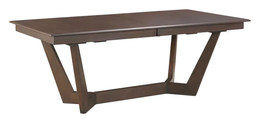 Kincaid Furniture 317-747MP 80" Rectangular Trestle Table Pkg, Mocha Kincaid Furniture 317-747MP 80" Rectangular Trestle Table Pkg, Mocha