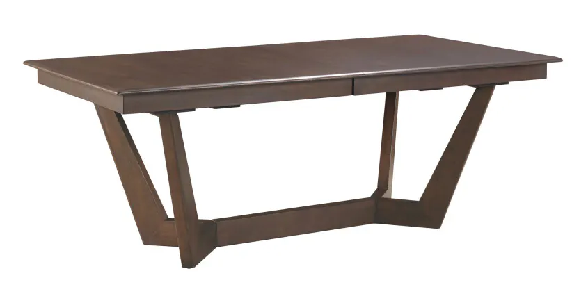 Kincaid Furniture 317-747MP 80" Rectangular Trestle Table Pkg, Mocha Kincaid Furniture 317-747MP 80" Rectangular Trestle Table Pkg, Mocha