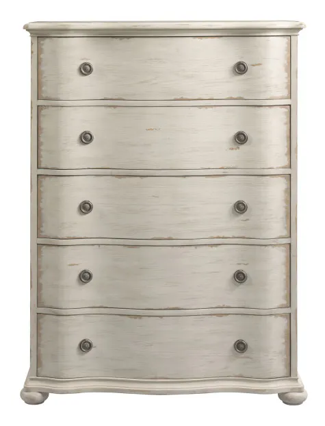 American Drew 309-215C Helene Five Drawer Chest - Creme American Drew 309-215C Helene Five Drawer Chest - Creme