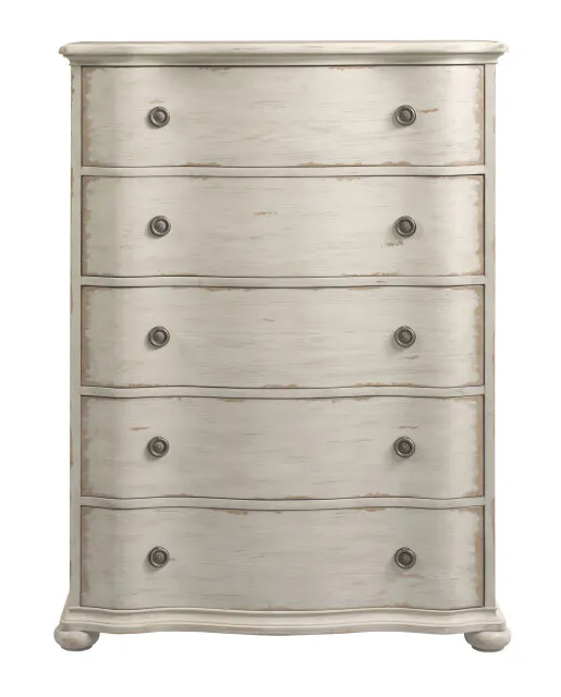 American Drew 309-215C Helene Five Drawer Chest - Creme American Drew 309-215C Helene Five Drawer Chest - Creme