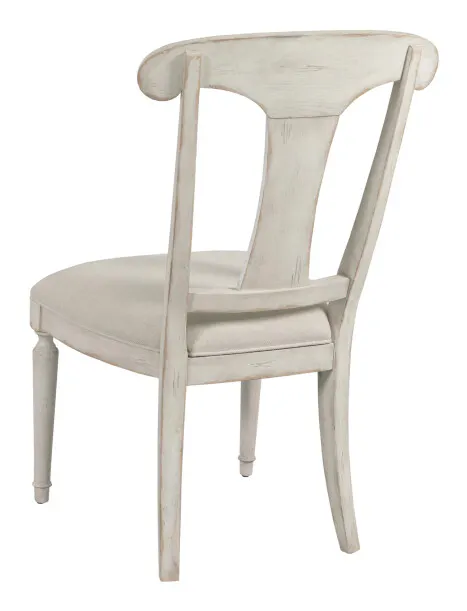 American Drew 309-638C Maeve Wood Back Side Chair - Creme American Drew 309-638C Maeve Wood Back Side Chair - Creme