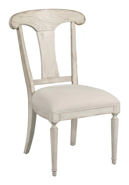 American Drew 309-638C Maeve Wood Back Side Chair - Creme American Drew 309-638C Maeve Wood Back Side Chair - Creme