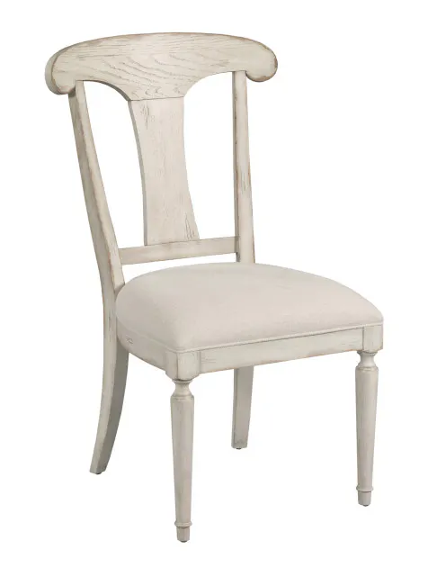 American Drew 309-638C Maeve Wood Back Side Chair - Creme American Drew 309-638C Maeve Wood Back Side Chair - Creme