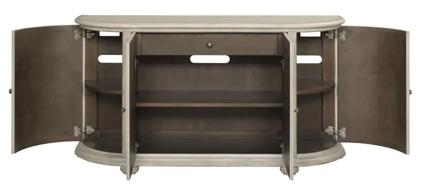 American Drew 309-850C Picard Curved Buffet - Creme American Drew 309-850C Picard Curved Buffet - Creme