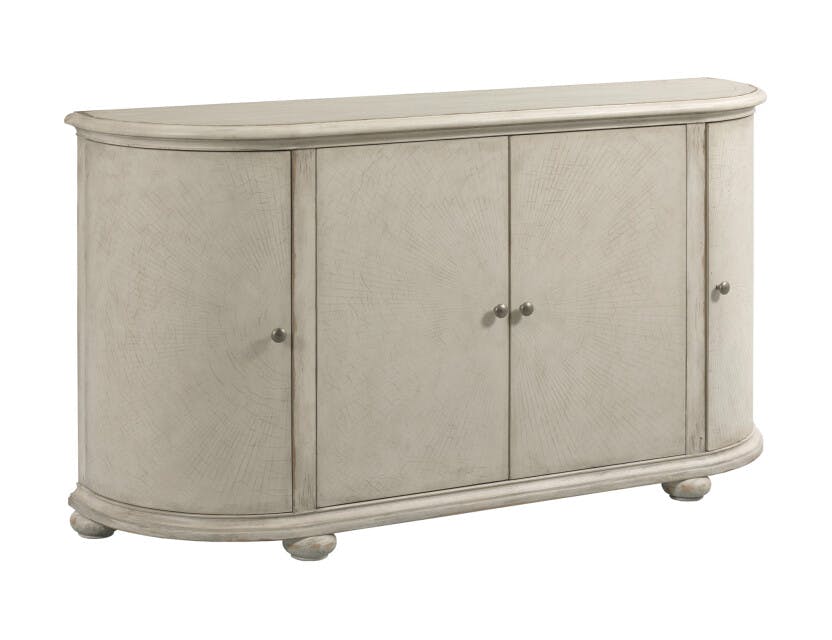 American Drew 309-850C Picard Curved Buffet – Creme