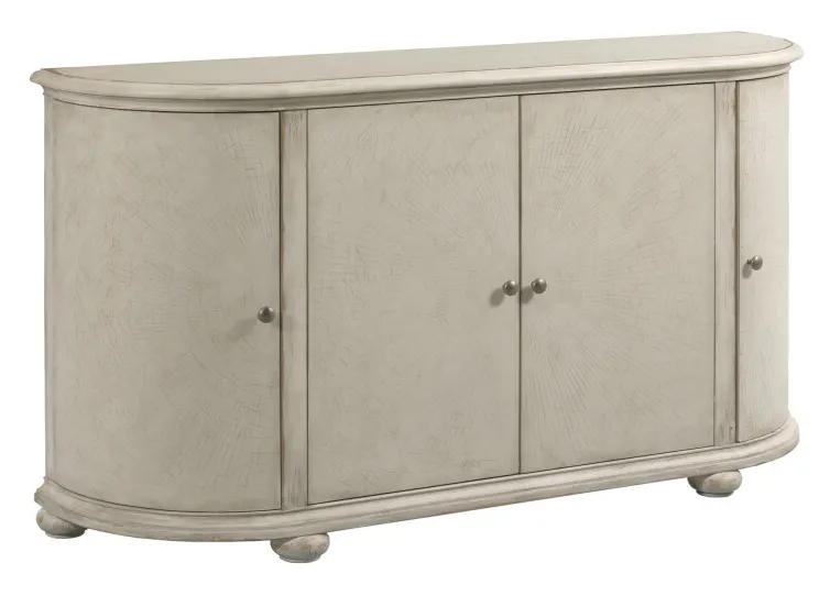American Drew 309-850C Picard Curved Buffet - Creme American Drew 309-850C Picard Curved Buffet - Creme