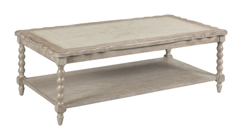 American Drew 309-910B Batiste Rectangular Coffee Table - Breve American Drew 309-910B Batiste Rectangular Coffee Table - Breve
