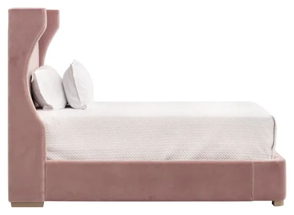 Essentials For Living 7128-T.PET/NG Balboa Upholstered Twin Bed Essentials For Living 7128-T.PET/NG Balboa Upholstered Twin Bed