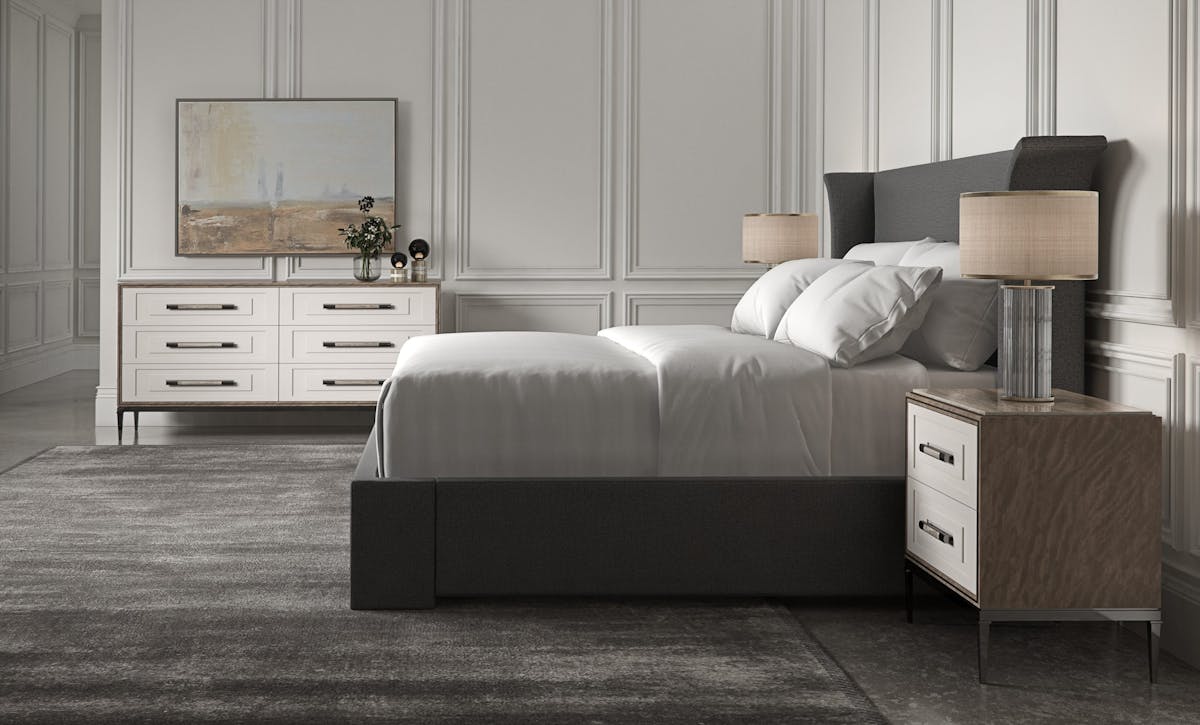 Caracole CLA-5423-101-A Beauty Sleep Queen Bed Caracole CLA-5423-101-A Beauty Sleep Queen Bed