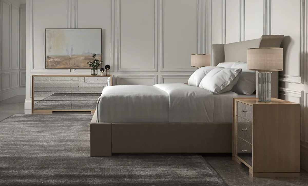 Caracole CLA-5423-101-B Beauty Sleep Queen Bed Caracole CLA-5423-101-B Beauty Sleep Queen Bed