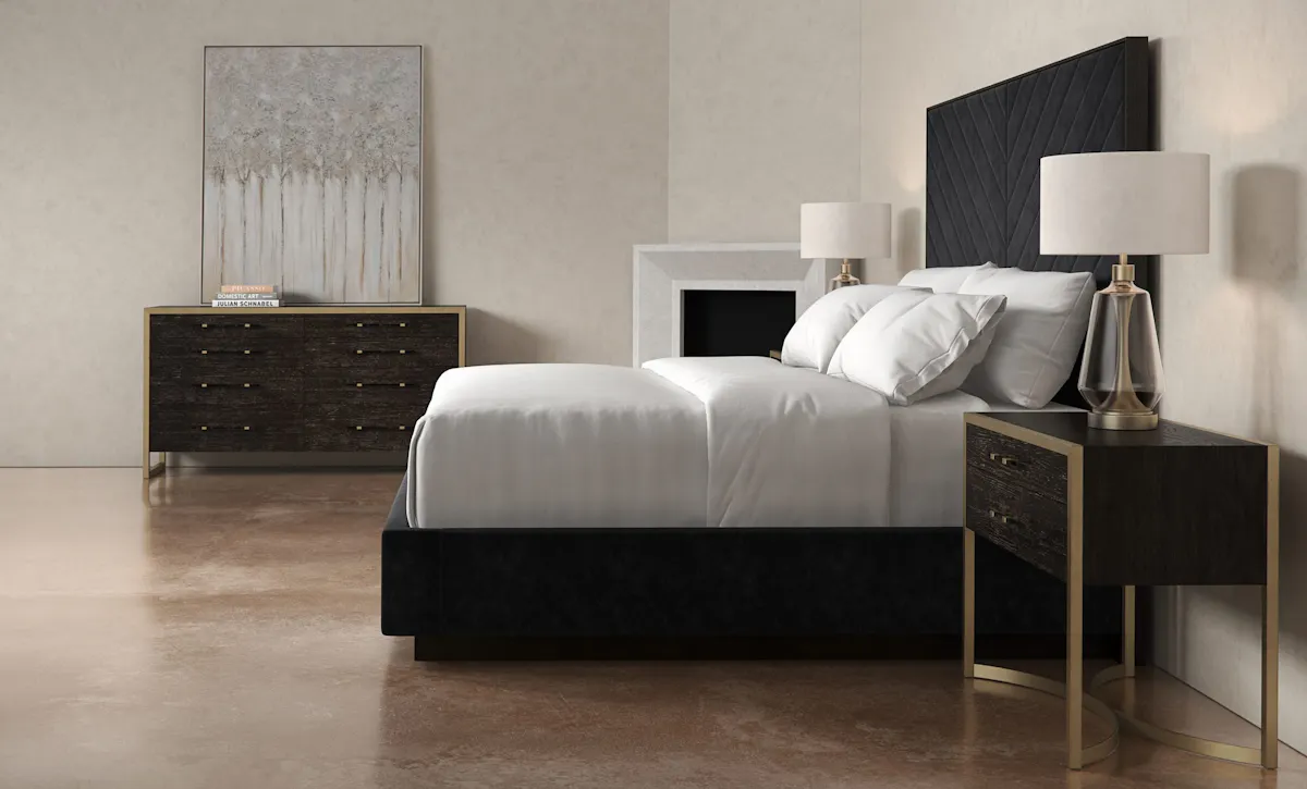 Caracole CLA-5423-102-A Meet U In The Middle Queen Bed Caracole CLA-5423-102-A Meet U In The Middle Queen Bed