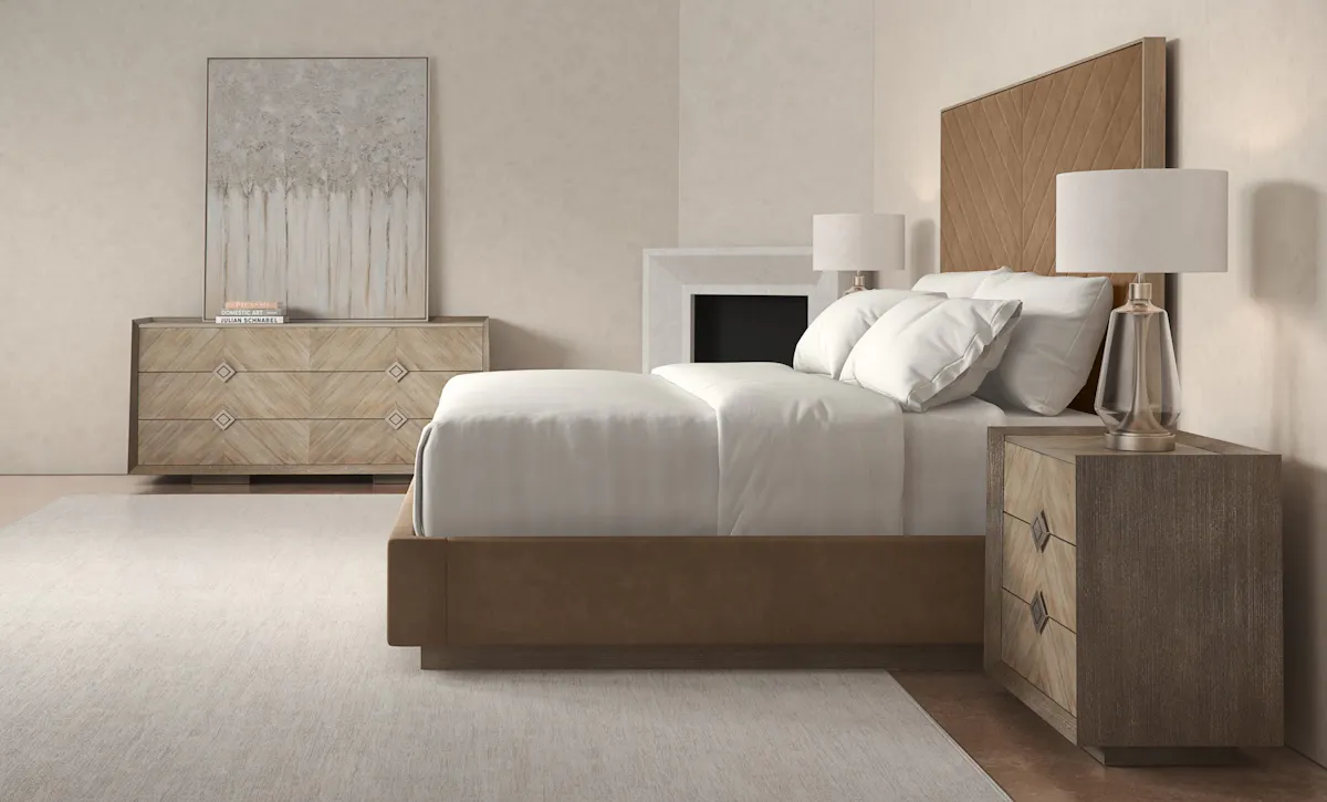 Caracole CLA-5423-102-B Meet U In The Middle Queen Bed Caracole CLA-5423-102-B Meet U In The Middle Queen Bed