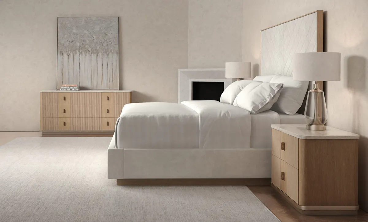Caracole CLA-5423-102-C Meet U In The Middle Queen Bed Caracole CLA-5423-102-C Meet U In The Middle Queen Bed