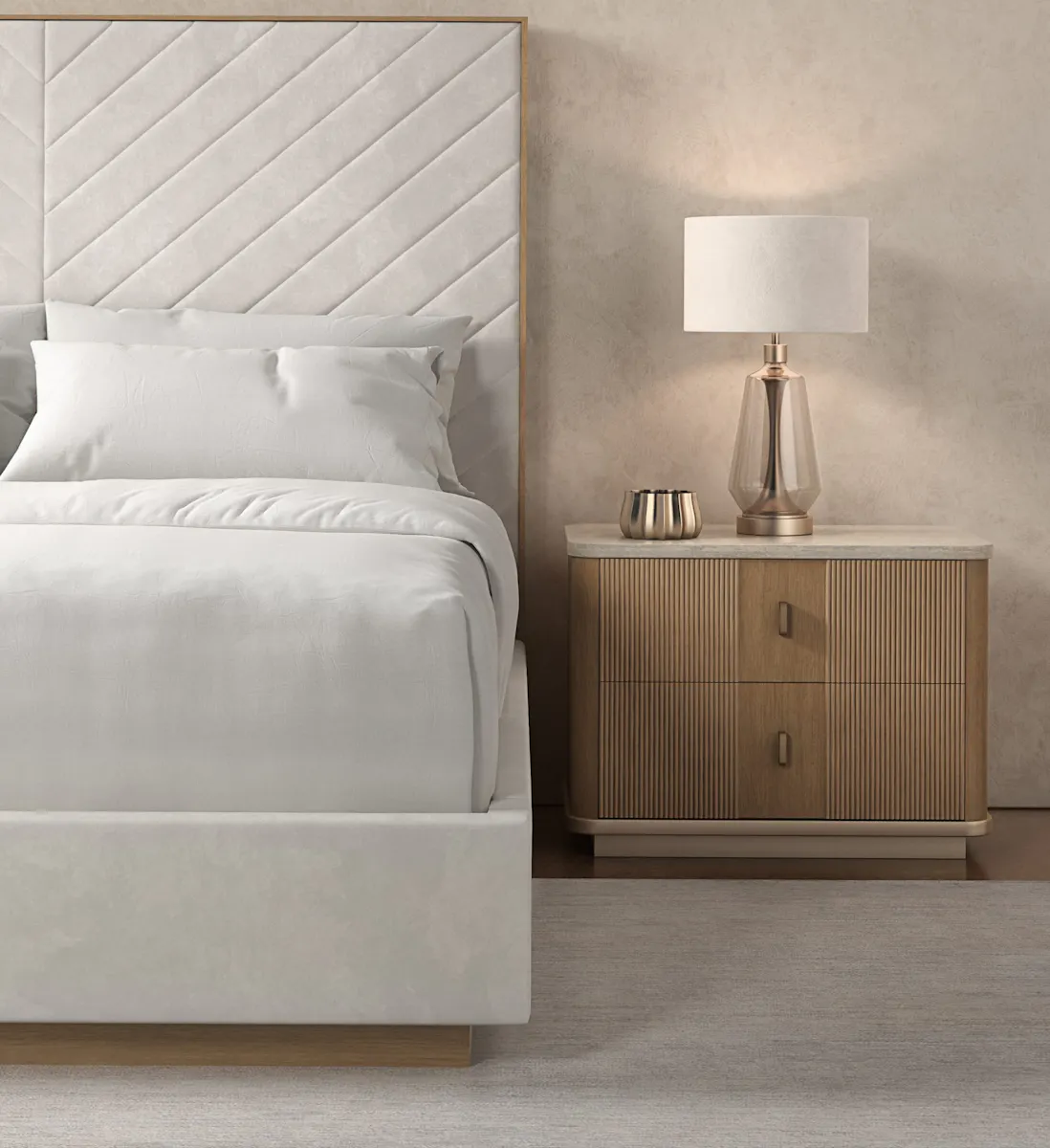 Caracole CLA-5423-102-C Meet U In The Middle Queen Bed Caracole CLA-5423-102-C Meet U In The Middle Queen Bed