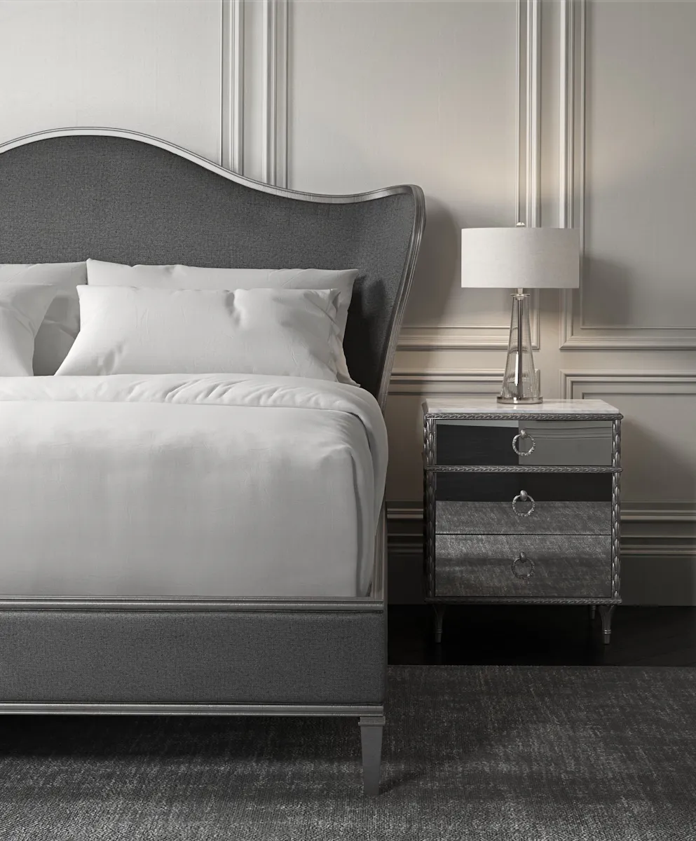 Caracole CLA-5423-103-A Bedtime Beauty Queen Bed Caracole CLA-5423-103-A Bedtime Beauty Queen Bed