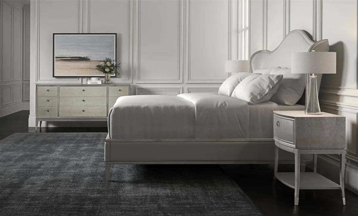 Caracole CLA-5423-103-C Bedtime Beauty Queen Bed Caracole CLA-5423-103-C Bedtime Beauty Queen Bed