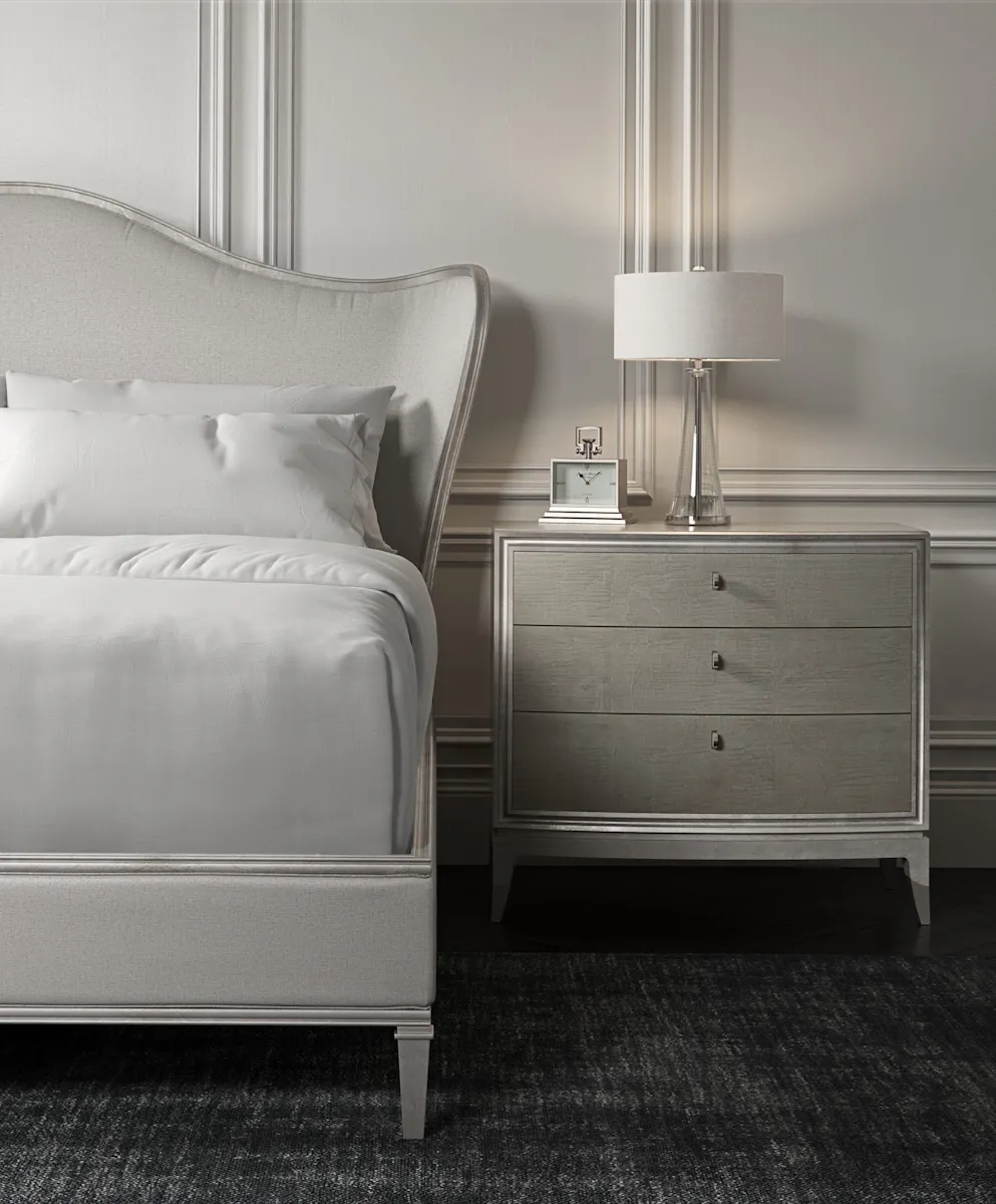 Caracole CLA-5423-103-C Bedtime Beauty Queen Bed Caracole CLA-5423-103-C Bedtime Beauty Queen Bed