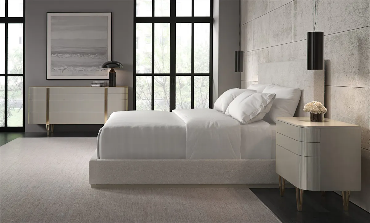 Caracole CLA-5423-124-B The Boutique King Bed Caracole CLA-5423-124-B The Boutique King Bed
