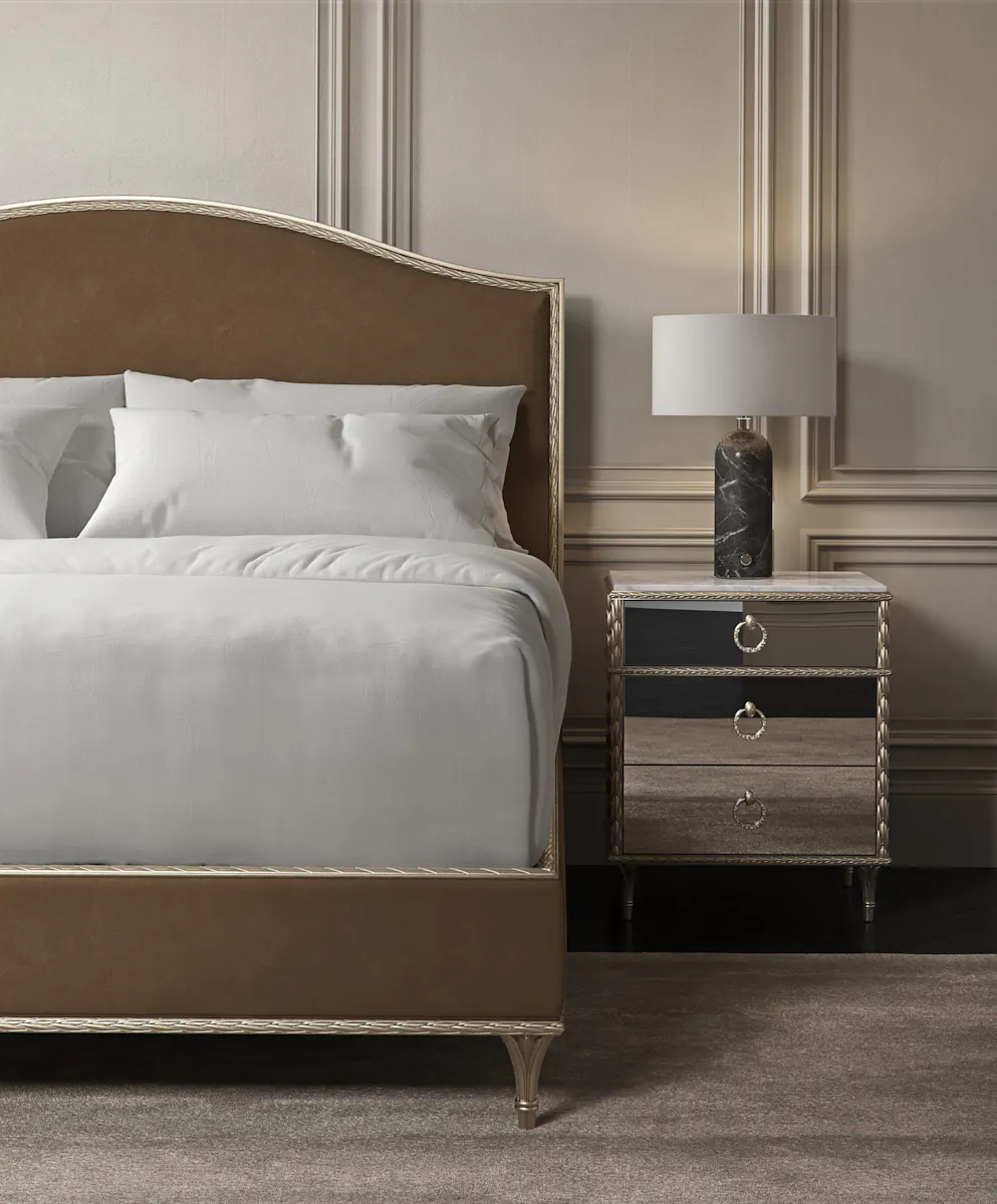 Caracole CLA-5423-105-B Fontainebleau Platform Queen Bed Caracole CLA-5423-105-B Fontainebleau Platform Queen Bed
