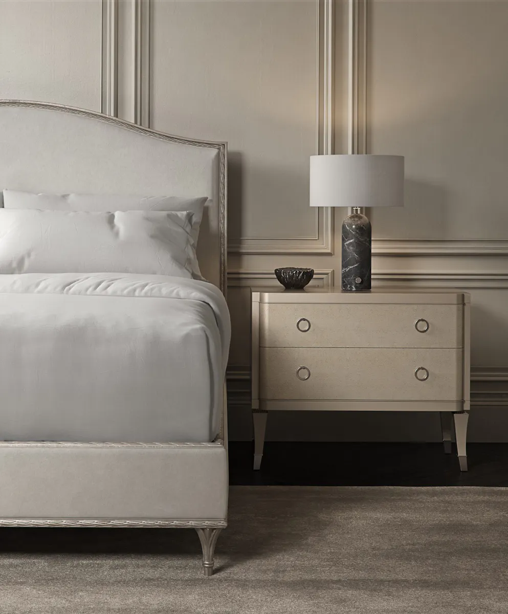 Caracole CLA-5423-105-C Fontainebleau Platform Queen Bed Caracole CLA-5423-105-C Fontainebleau Platform Queen Bed