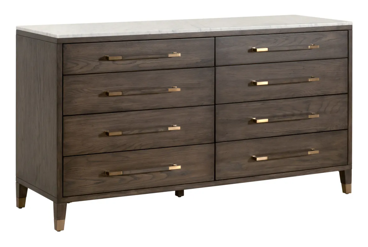 Essentials For Living 5252.DB-OAK/BIA Cambria 8-Drawer Double Dresser Essentials For Living 5252.DB-OAK/BIA Cambria 8-Drawer Double Dresser