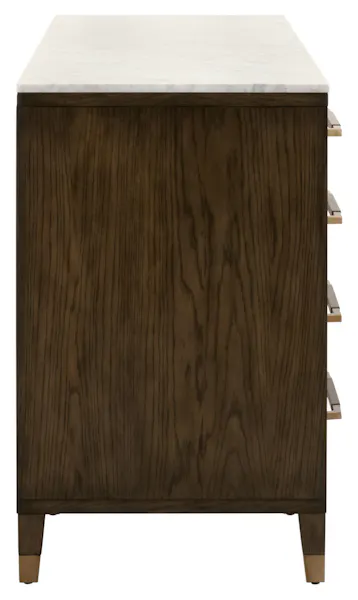 Essentials For Living 5252.DB-OAK/BIA Cambria 8-Drawer Double Dresser Essentials For Living 5252.DB-OAK/BIA Cambria 8-Drawer Double Dresser