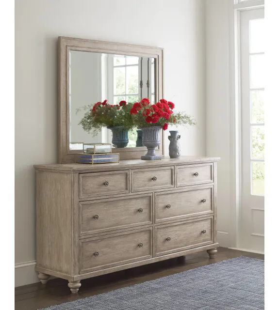 American Drew 309-040B Sento Landscape Mirror - Breve American Drew 309-040B Sento Landscape Mirror - Breve