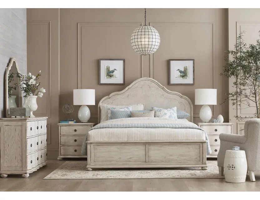 American Drew 309-130C Helene Six Drawer Dresser - Creme American Drew 309-130C Helene Six Drawer Dresser - Creme