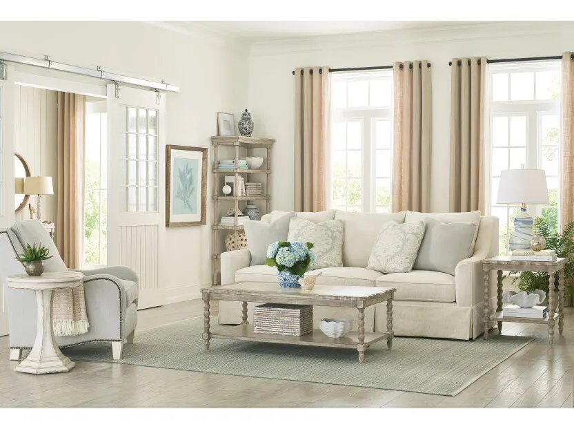 American Drew 309-915B Batiste End Table - Breve American Drew 309-915B Batiste End Table - Breve