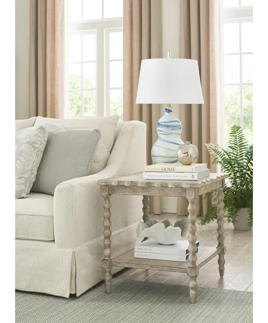 American Drew 309-915B Batiste End Table - Breve American Drew 309-915B Batiste End Table - Breve