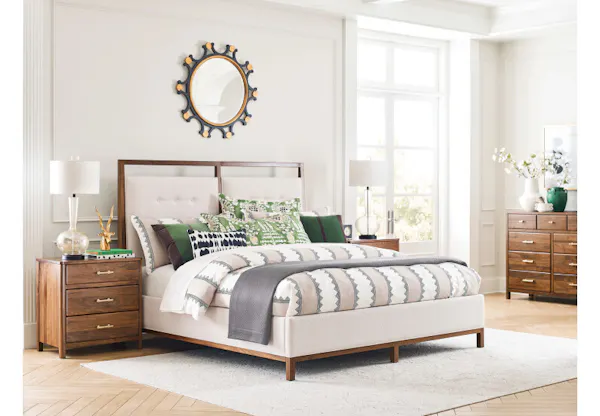 Kincaid Furniture 315-316P 6/6 Pinehurst Upholstered Bed Package Kincaid Furniture 315-316P 6/6 Pinehurst Upholstered Bed Package