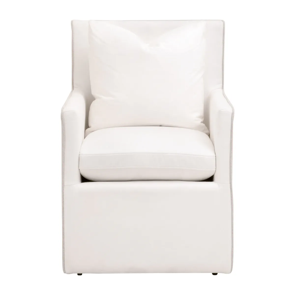 Essentials For Living 6492UP.LPPRL/BIS Harmony Arm Chair with Casters