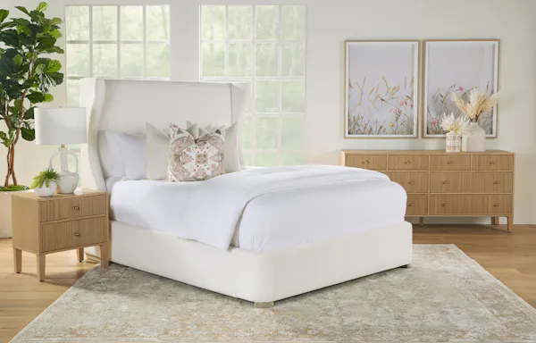 Essentials For Living 5256.NAT-OAK Highland 2-Drawer Nightstand Essentials For Living 5256.NAT-OAK Highland 2-Drawer Nightstand
