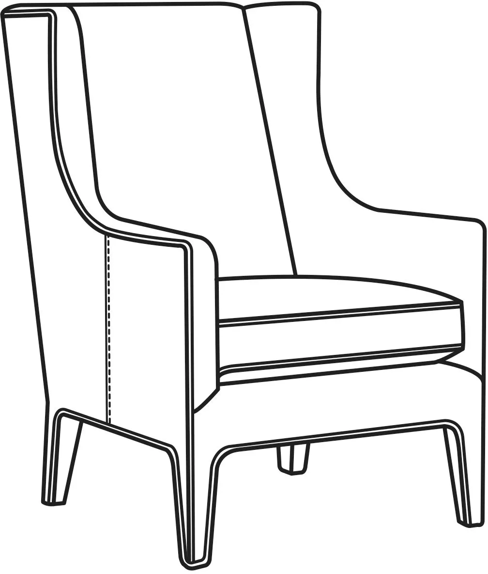 CR Laine L1505-05 Fallon Chair CR Laine L1505-05 Fallon Chair
