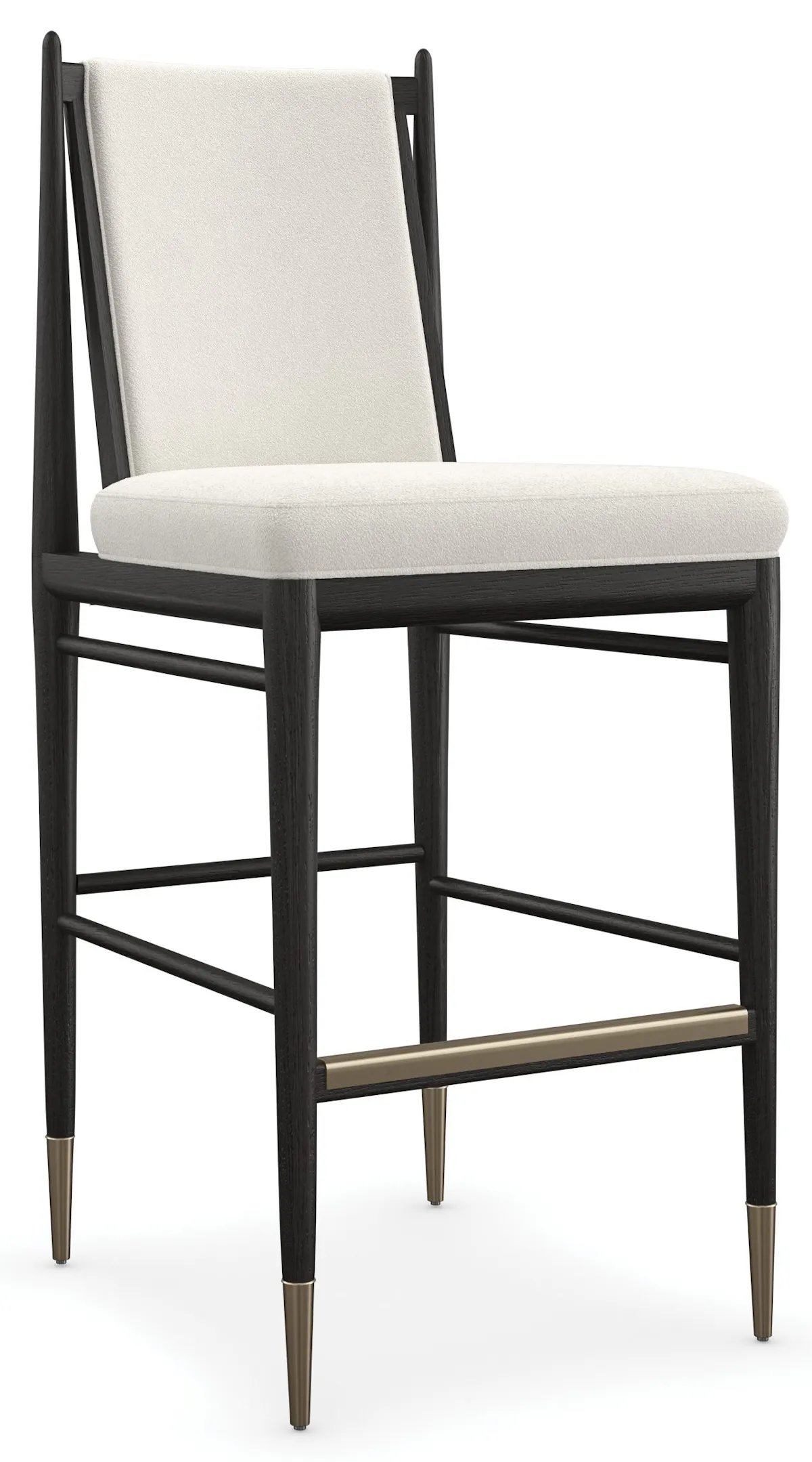 Caracole M142-023-302 Unity Dark Bar Stool Caracole M142-023-302 Unity Dark Bar Stool