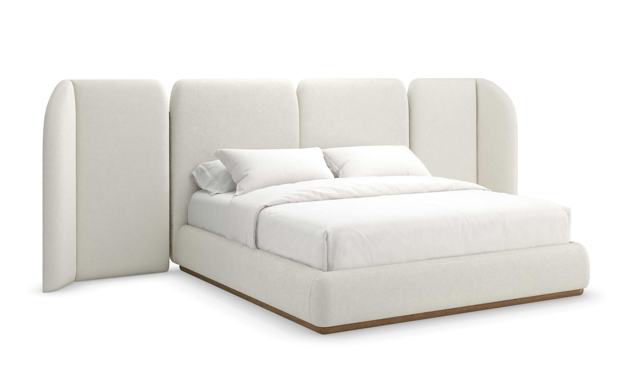 Caracole M153-023-121 Malta Upholstered King Bed