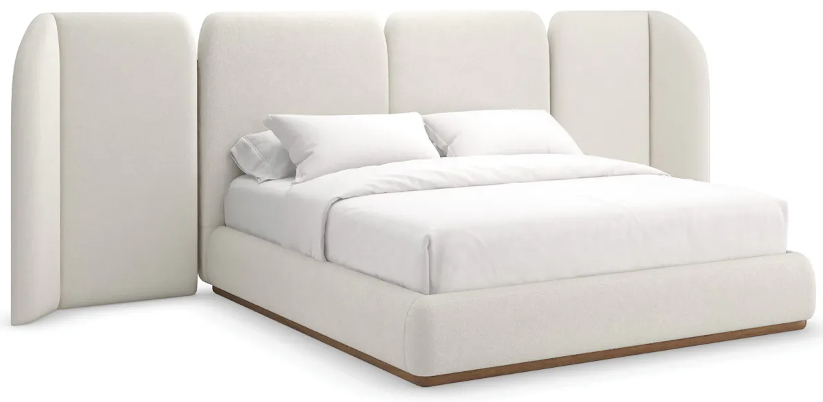 Caracole M153-023-121 Malta Upholstered King Bed Caracole M153-023-121 Malta Upholstered King Bed