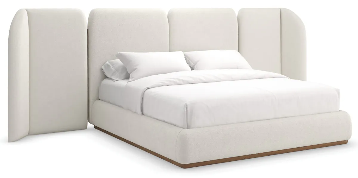 Caracole M153-023-121 Malta Upholstered King Bed Caracole M153-023-121 Malta Upholstered King Bed